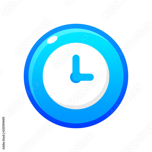 Glossy Time Icon