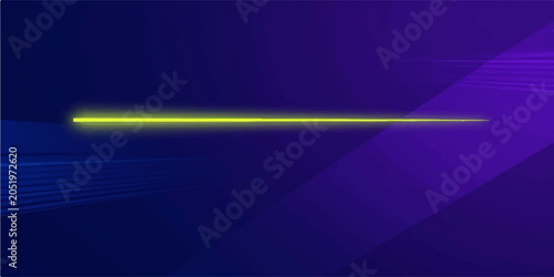 Fotografía Modern Technology Background with Abstract speedy Signal Wave