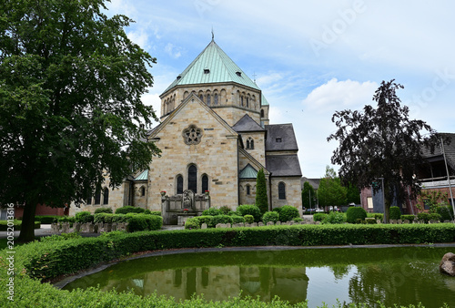  Kirche St. Fabian und Sebastian - die Pfarrkirche der Gemeinde Rosendahl im Kreis Coesfeld, Deutschland