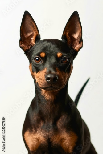 portrait of a small dog