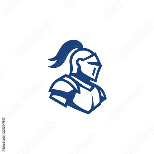 Obraz na plátně Knight of Valor Logo