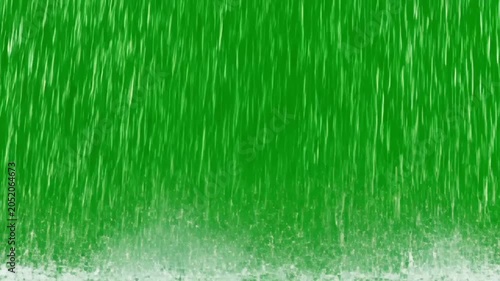 Realistic rain effect on a green screen background, perfect for video editing, filmmaking, motion graphics, weather broadcasts, social media content, and visual effects projects. Natural falling raind