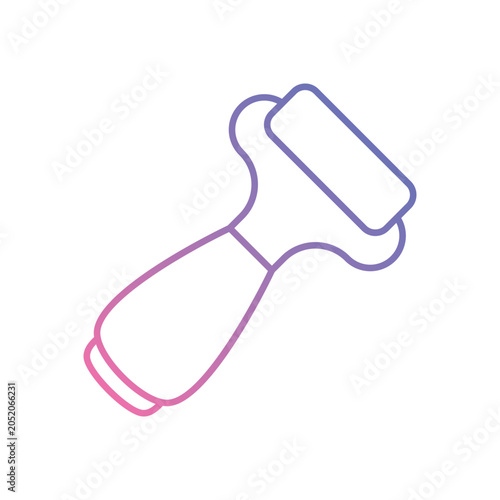 Guasha massager therapy icon