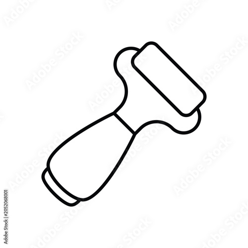 Guasha massager therapy icon