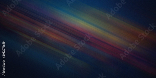 Photos Dynamic motion blur background with diagonal colorful light streaks in dark blue tone for futuristic technology visual effect