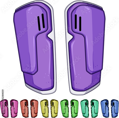 Photos bordeaux shin guards cartoon