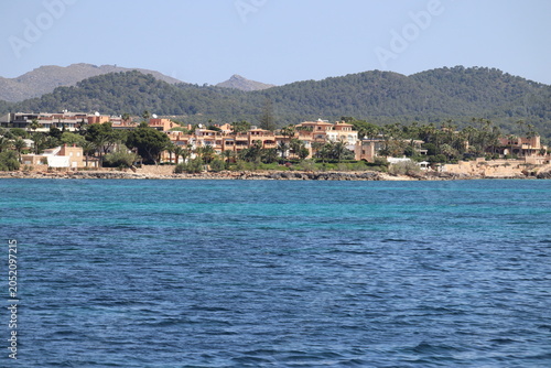 The coast of Mallorca