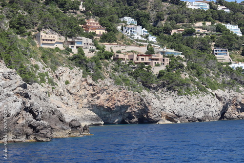 The coast of Mallorca