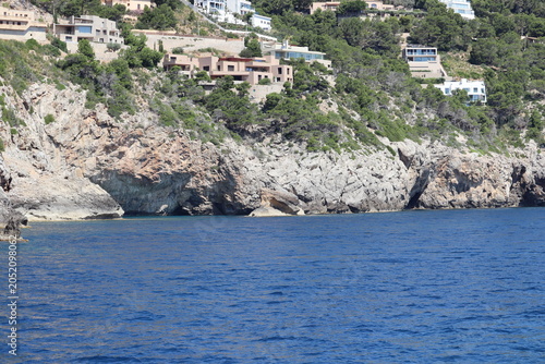 The coast of Mallorca