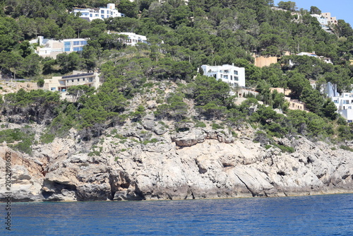 The coast of Mallorca