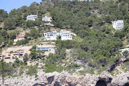 The coast of Mallorca