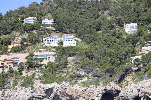 The coast of Mallorca