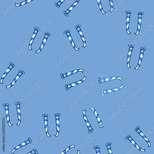 Cuadro en lienzo seamless pattern sadness cry cartoon