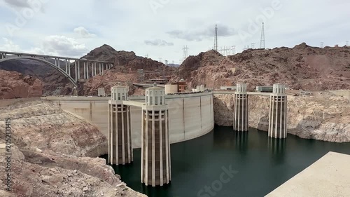 The Hover Dam Just outside of Las Vegas Nevada