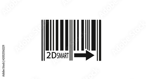 Barcode Scanner Code Symbol Design.