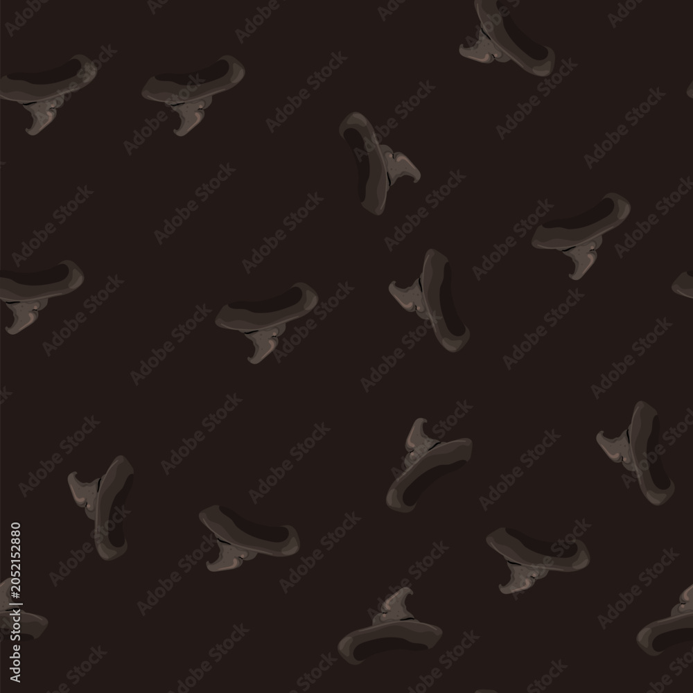 Obraz premium seamless pattern magician wizard hat cartoon. magician wizard hat sign vector