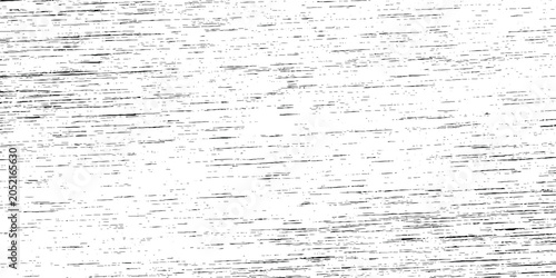 Black and white grunge wood grain texture background with horizontal lines and scratches on a wooden surface