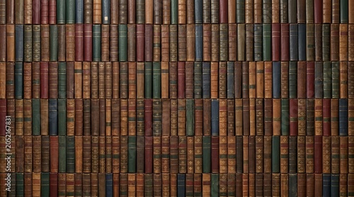 Stack of old books.