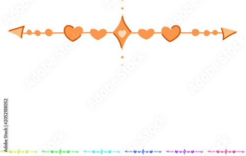 Fotografie torment wedding border ornament cartoon