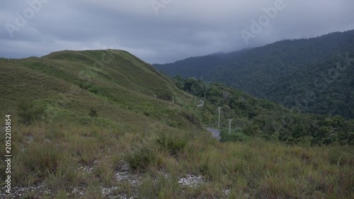 panorama of the mountains