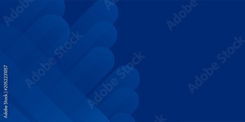 Foto Abstract blue background with glowing geometric lines