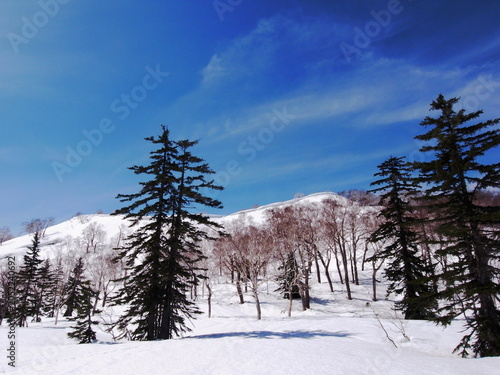 Winter hike at Mt.Bihinai