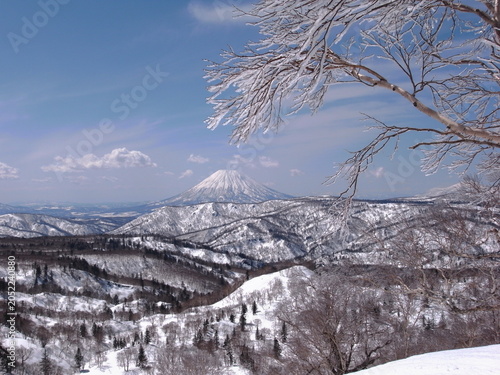 Winter hike at Mt.Bihinai
