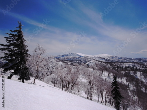 Winter hike at Mt.Bihinai