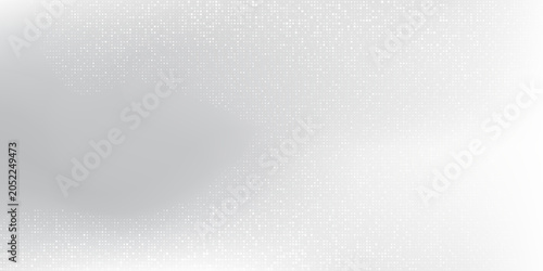 Modern grey background poster with dynamic. technology network art