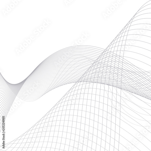 Foto Abstract wavy stripes