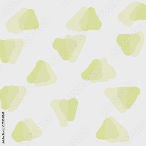 seamless background with green leaves