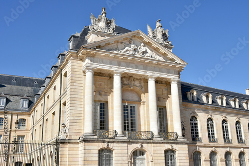 Single Pavilion Wing Detail at Palace of the Dukes of Burgundy, Dijon, France