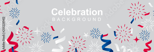 Happy Fourth of July Independence day USA Background,  250th anniversary banner, America 250 years Independence or , veterans, labor, memorial and other events, Vector illustration.