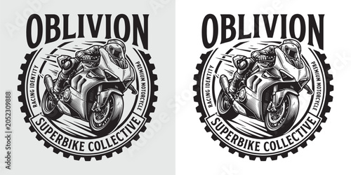 Foto Oblivion Superbike Collective Motorcycle Racing Badge