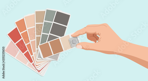 Vector Generation: Hand-Selecting Final Brand Color Combinations for Creative Design Projects