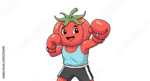Angry red haired man with clenched fists.
