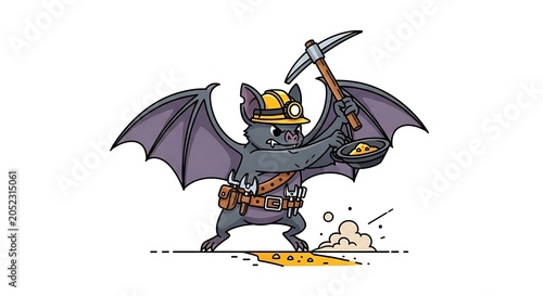Cartoon witch riding a broomstick in flight.