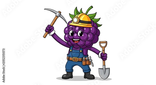 Cartoon witch holding magic wand and spellbook.