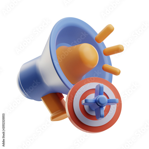 3d render of a female symbol on a white background
