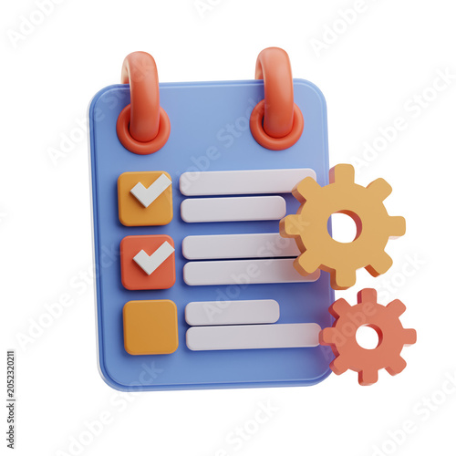 folder with gears