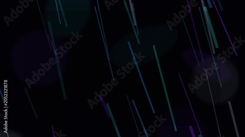 Diagonal Neon Light Bars Abstract Background