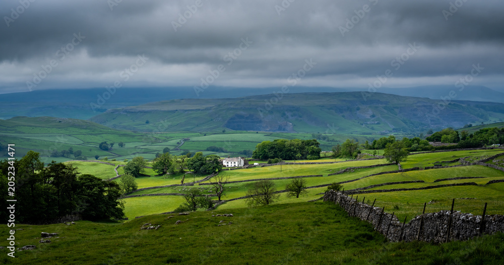 Obraz premium Views around the beautiful Yorkshire Dales