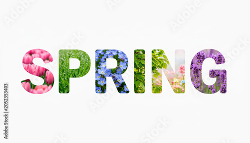 Creative typography design of the word 
