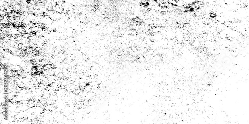 White scratches texture abstract background. Distressed overlay texture for design. Distressed Backdrop Vector Illustration. Isolated Black on White Background.