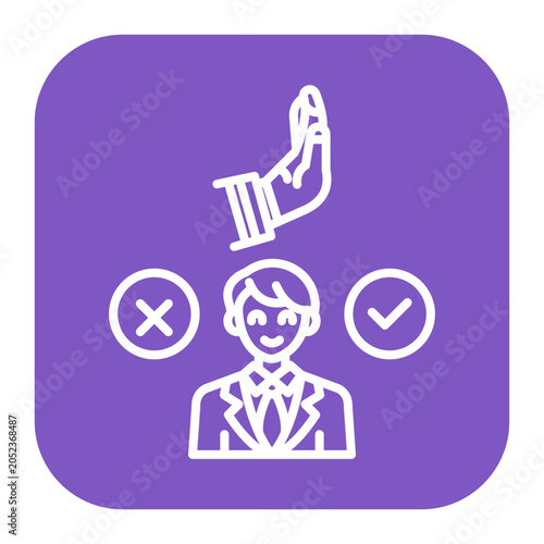 Canvastavla Unethical Decision Making Icon