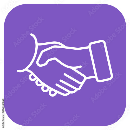 Billede på lærred Agreement Icon