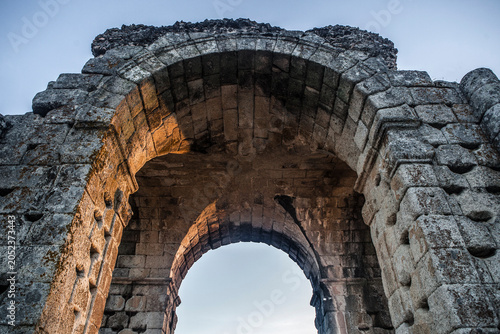 Roman city of Caparra, Extremadura, Spain