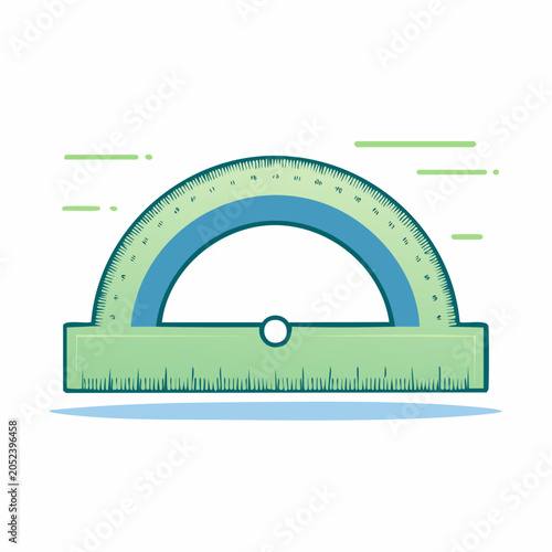Protractor Tool Illustration