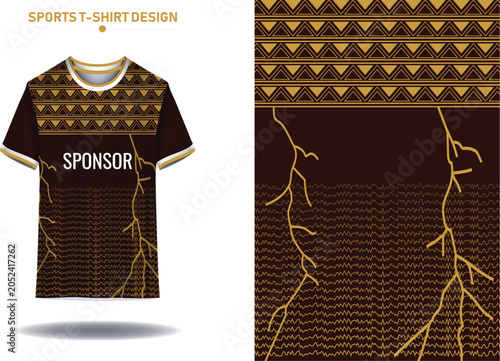 Premium Abstract Sports Jersey Background Collection, Modern Football Sublimation Pattern Vector Set