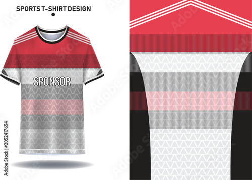 Premium Abstract Sports Jersey Background Collection, Modern Football Sublimation Pattern Vector Set